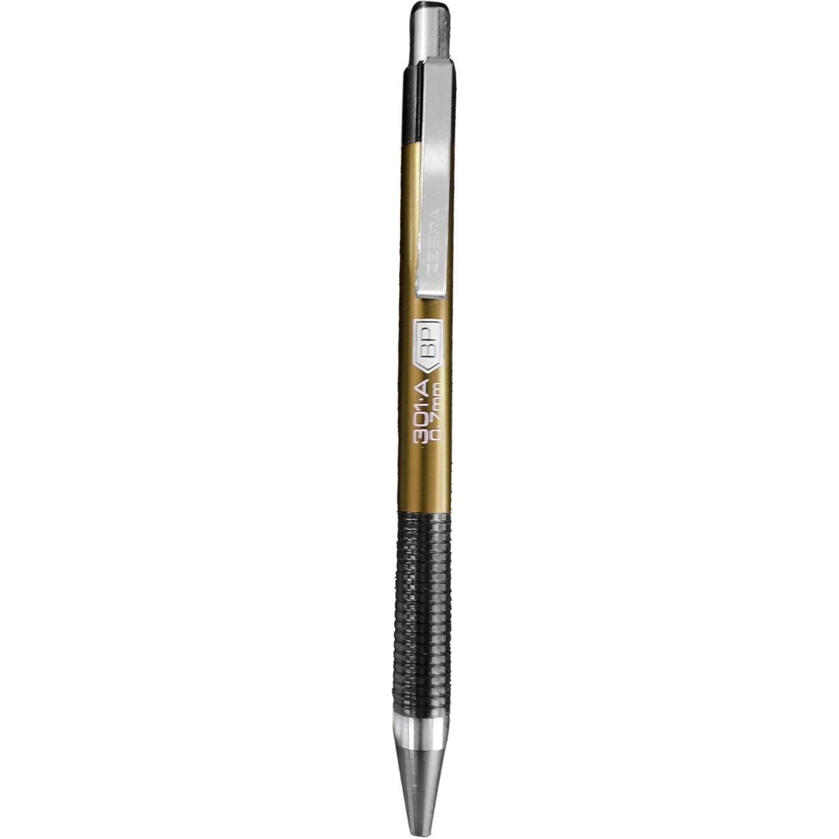Caneta Esferográfica Zebra F-301A - Gold Zebra