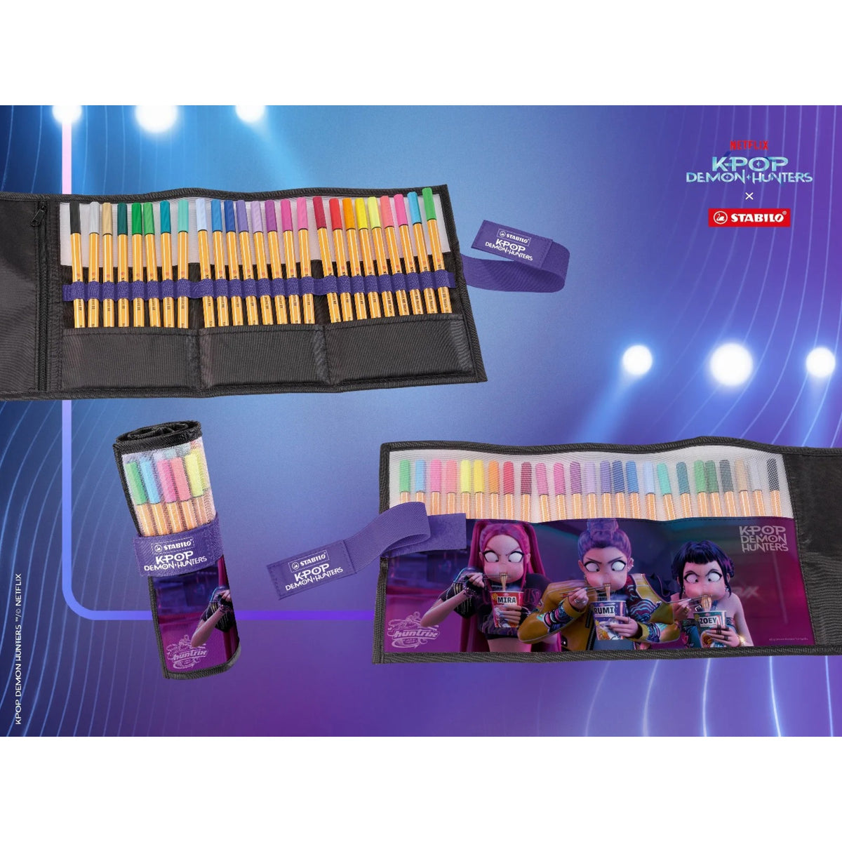 Caneta Fineliner Stabilo Point 88 - Estojo com 25 Cores Stabilo