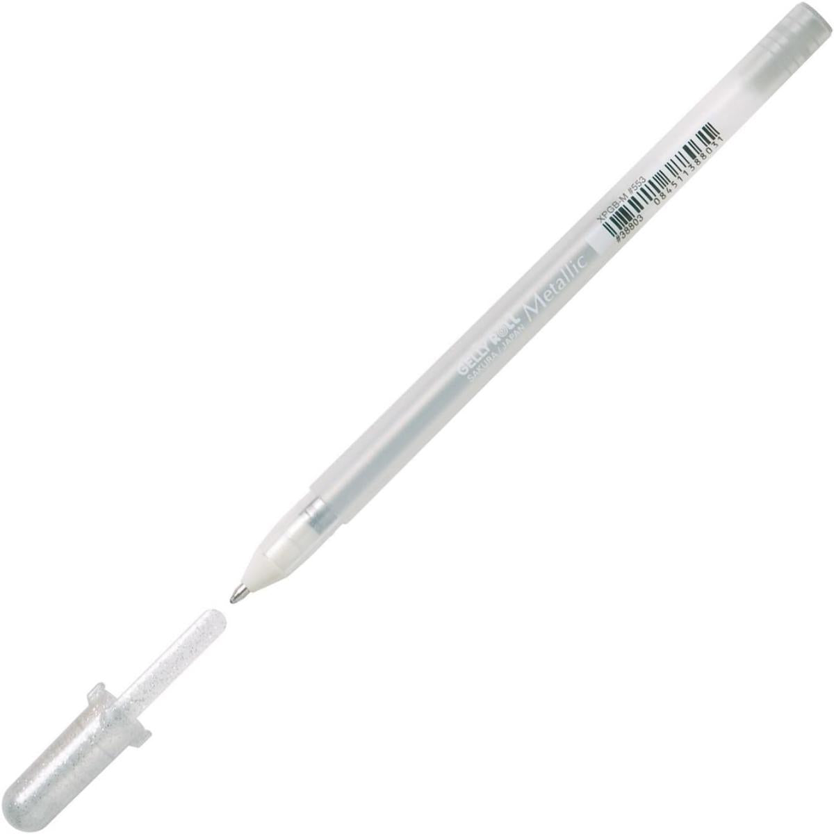 Caneta Gel Gelly Roll Metallic Sakura - 1,0mm - Silver Sakura