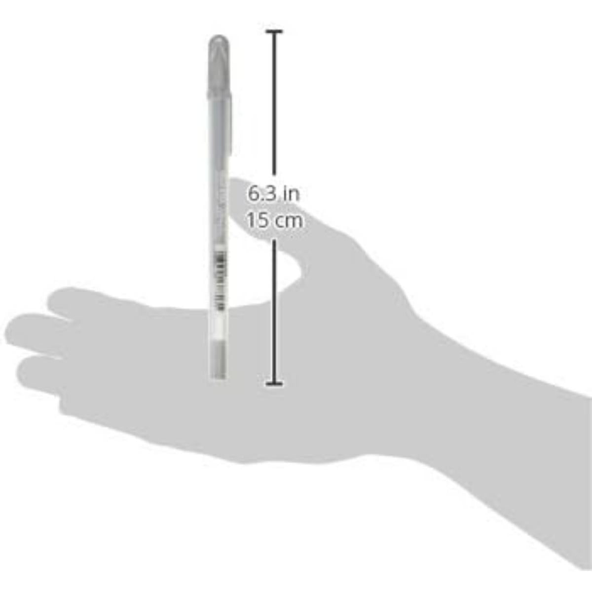 Caneta Gel Gelly Roll Metallic Sakura - 1,0mm - Silver Sakura