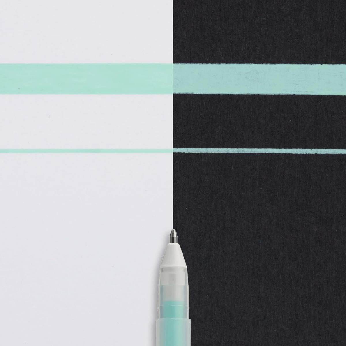 Caneta Gel Gelly Roll Moonlight Sakura - 1,0mm - Pastel Green Sakura