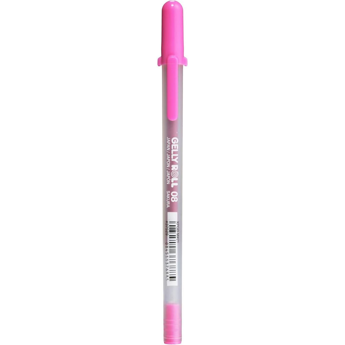 Caneta Gel Gelly Roll Sakura - 0,8mm - Rosa Sakura