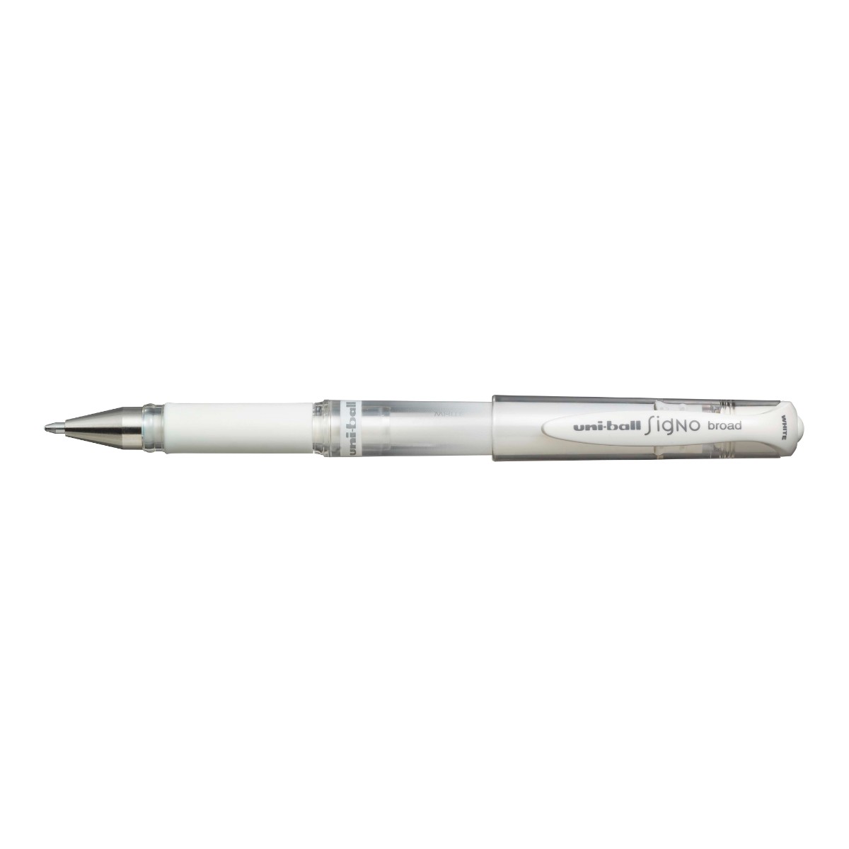 Caneta Gel Uni Ball Signo Broad  UM-153 - Branca Uni-Ball