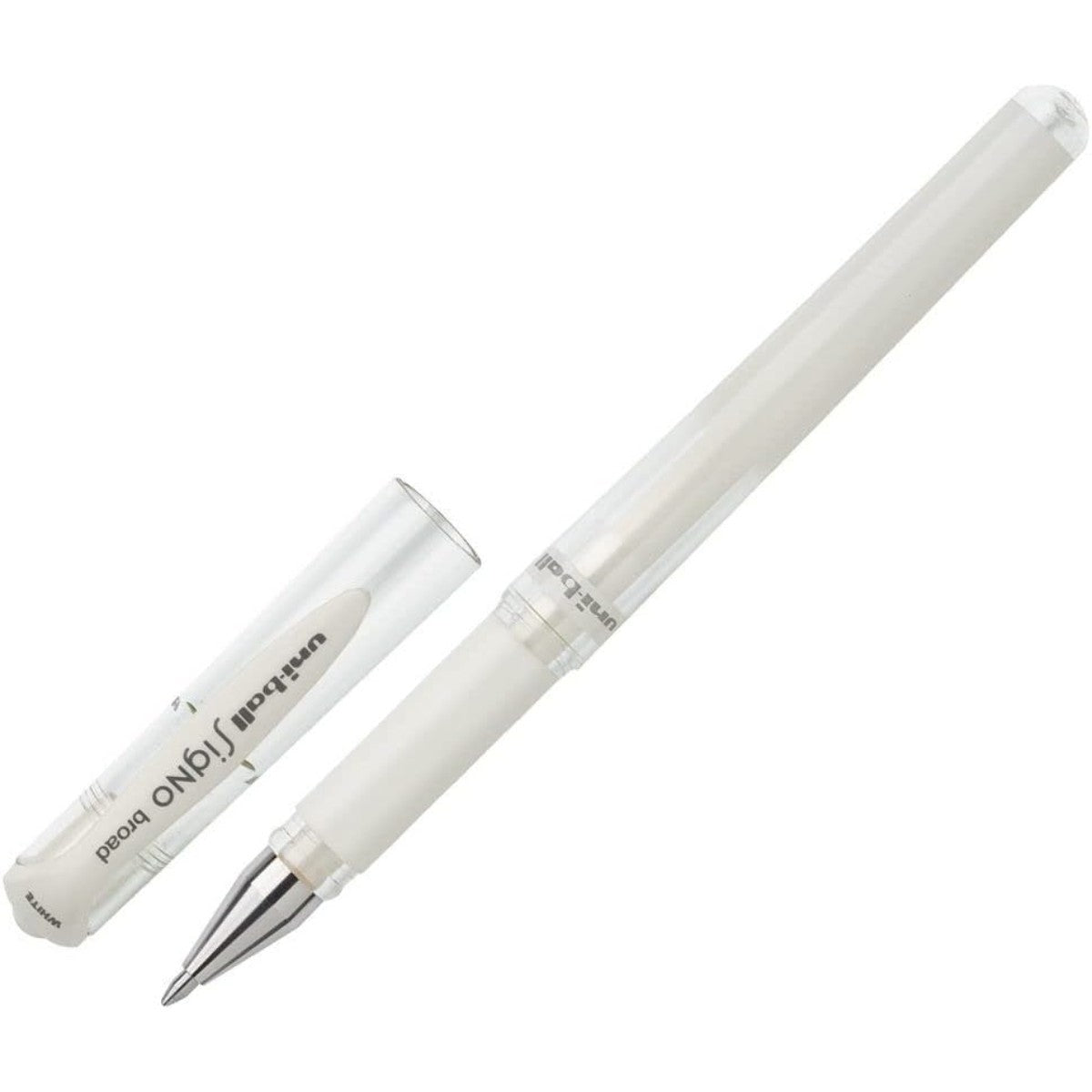 Caneta Gel Uni Ball Signo Broad  UM-153 - Branca Uni-Ball