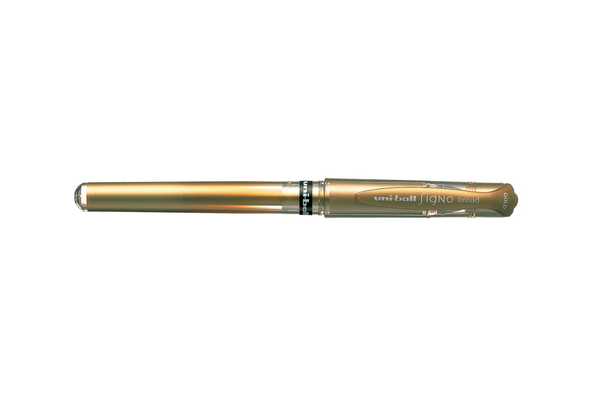 Caneta Gel Uni Ball Signo Broad  UM-153 - Dourada Uni-Ball