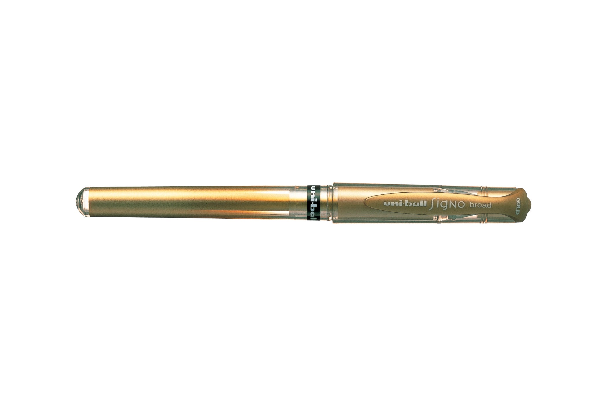 Caneta Gel Uni Ball Signo Broad  UM-153 - Dourada Uni-Ball