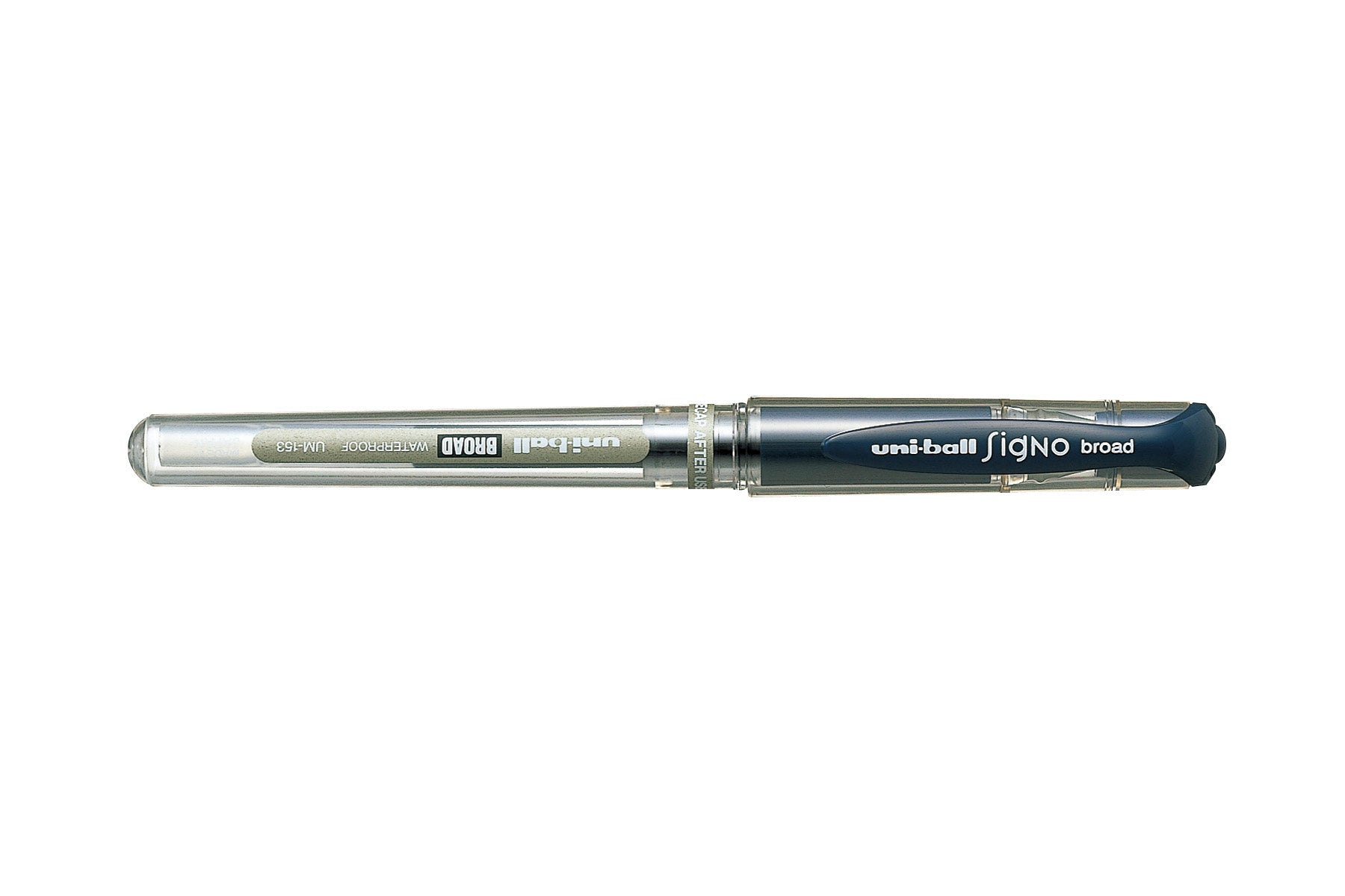 Caneta Gel Uni Ball Signo Broad  UM-153 - Preta Uni-Ball