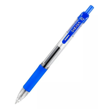 Caneta Gel Zebra Sarasa 0,7mm - Azul Zebra