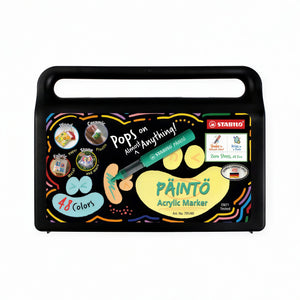 Caneta Hidrográfica Stabilo Painto - Estojo com 48 Cores
