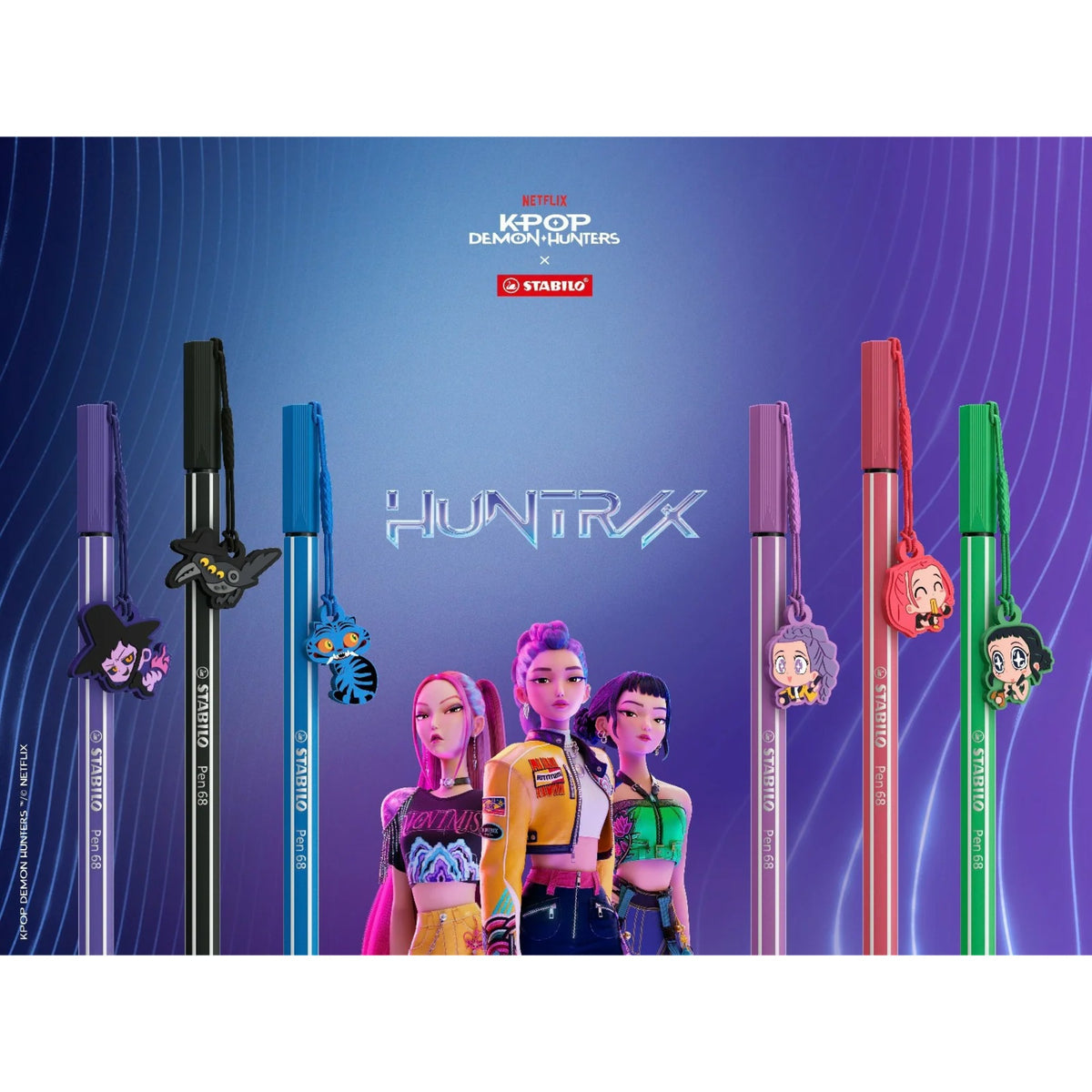 Caneta Hidrográfica Stabilo Pen 68 - Kit com 3 Cores - 6803-1-1 Stabilo