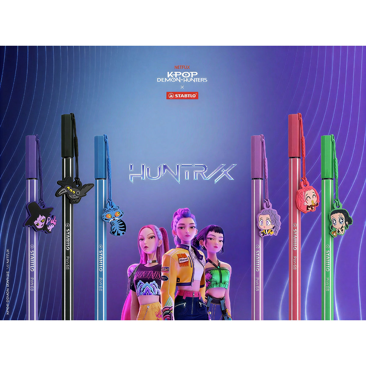 Caneta Hidrográfica Stabilo Pen 68 - Kit com 3 Cores - 6803-1-2 Stabilo