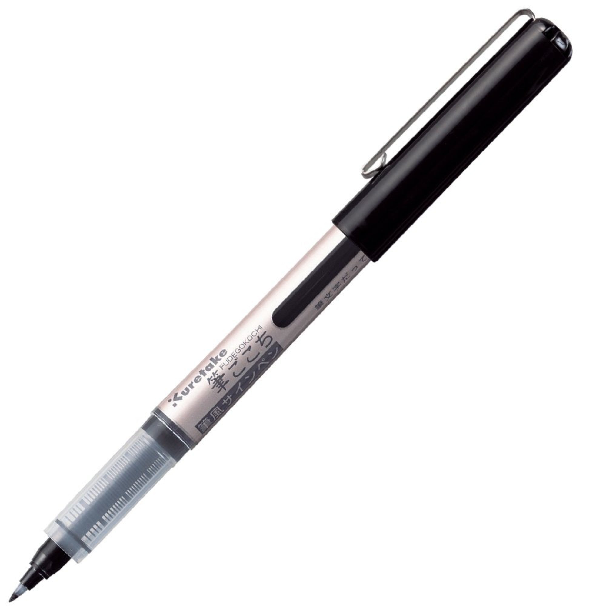 Caneta Kuretake Fudegokochi - Black - R Kuretake