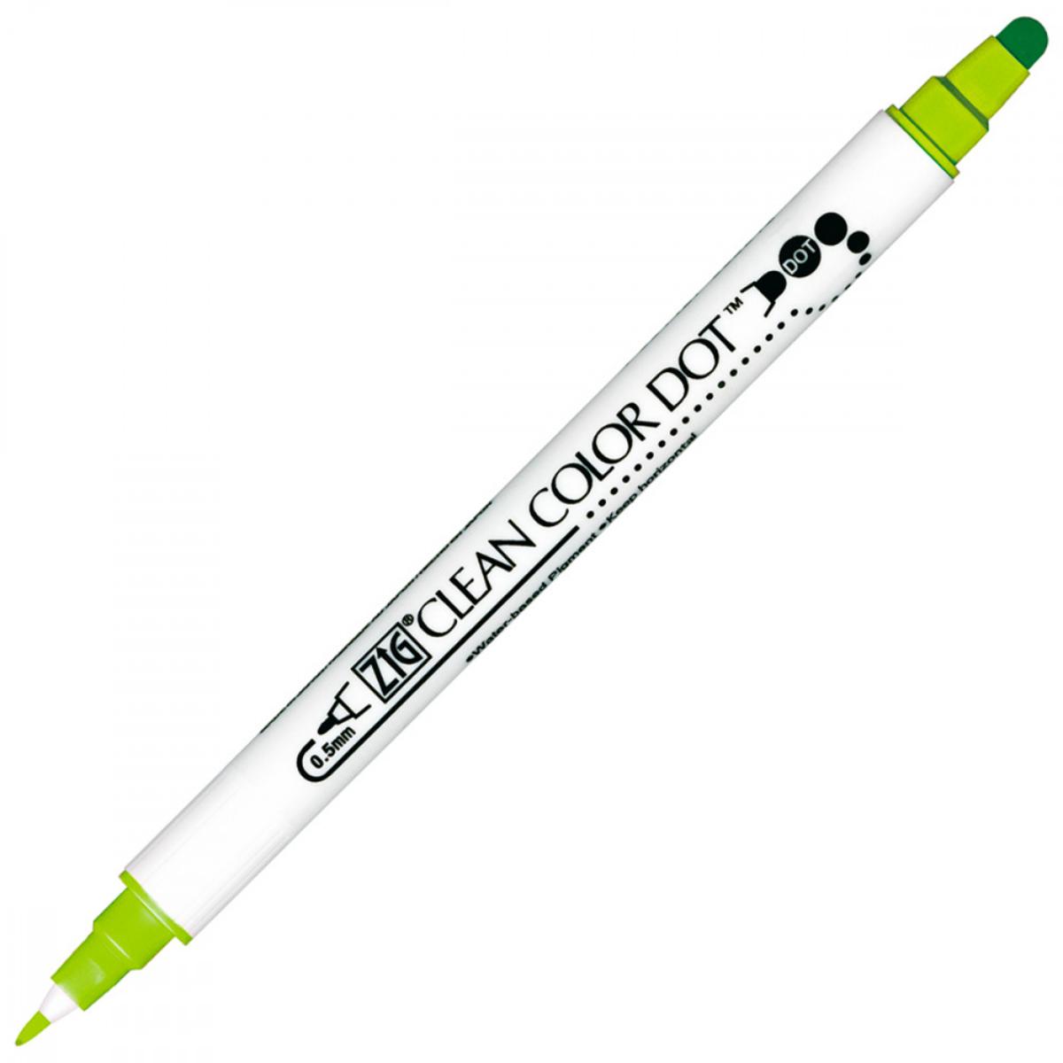 Caneta Kuretake Zig Dot Color - Cores Kiwi Kuretake