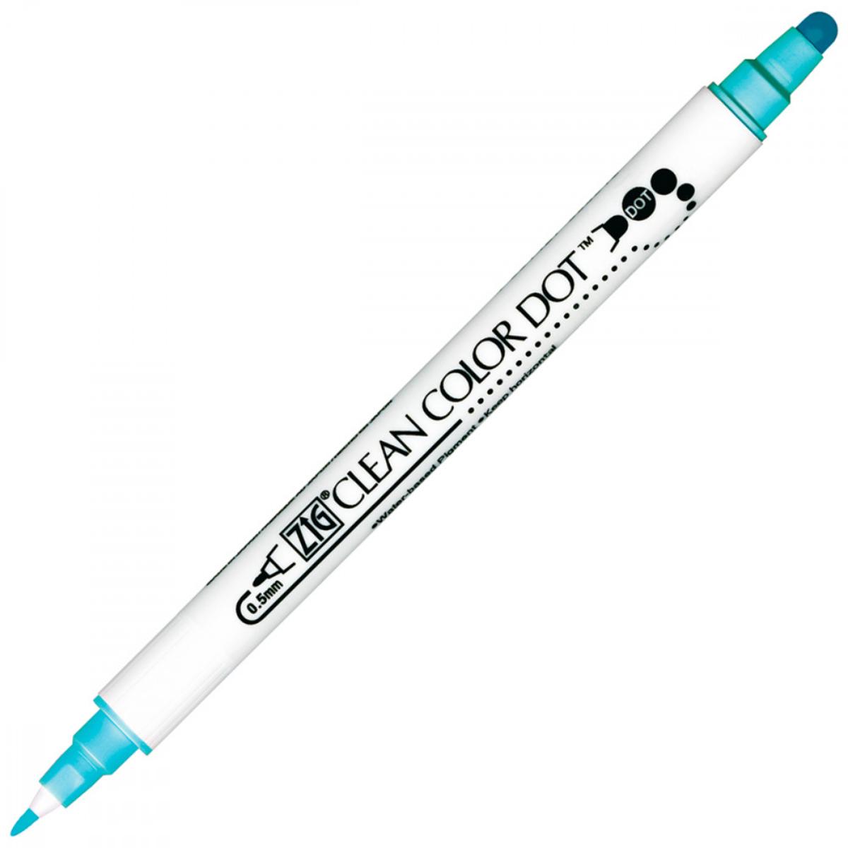Caneta Kuretake Zig Dot Color - Cores Blue Bonnet Kuretake