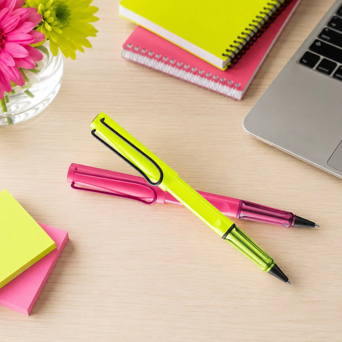 Caneta Lamy Safari Neon Yellow - Rollerball - M Lamy