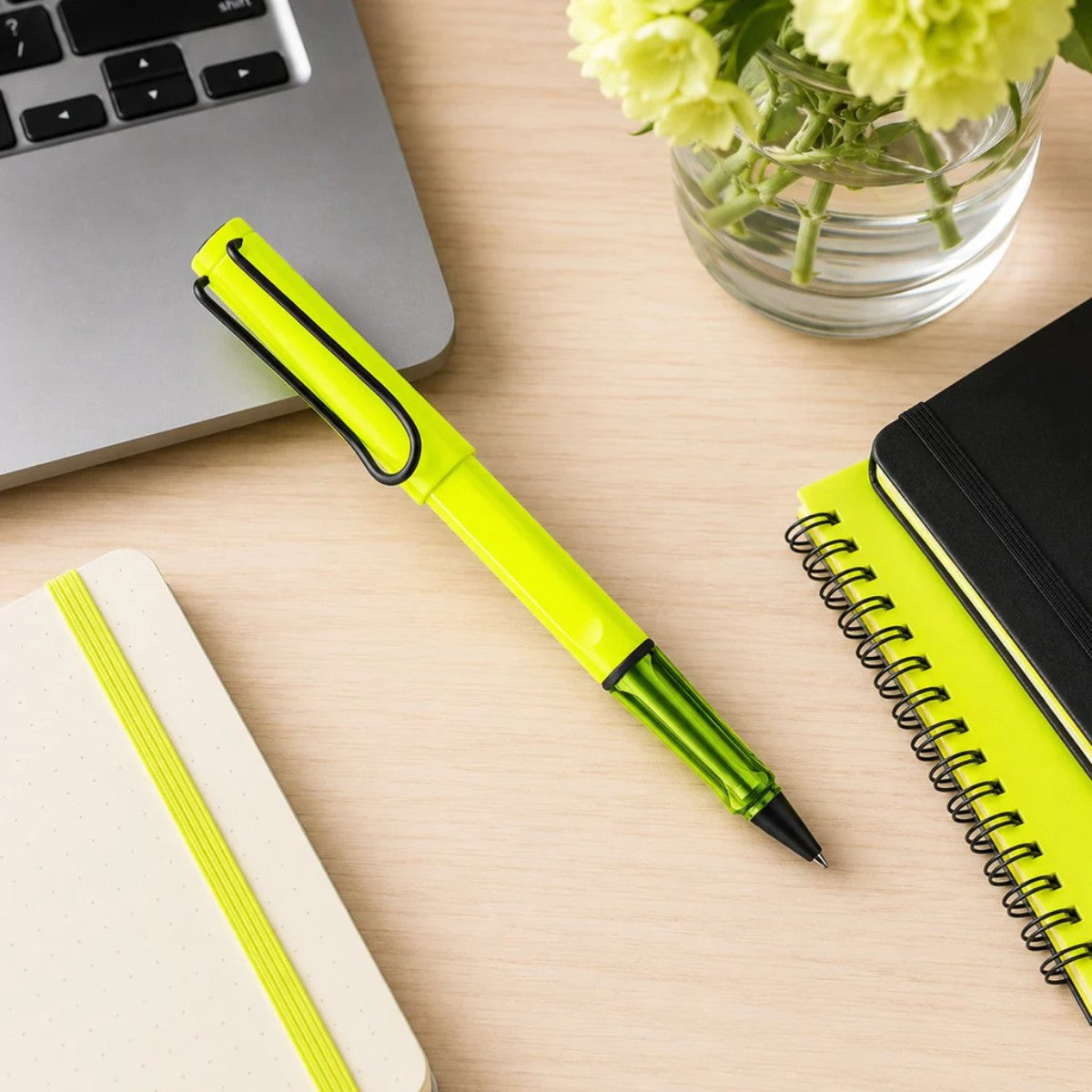Caneta Lamy Safari Neon Yellow - Rollerball - M Lamy