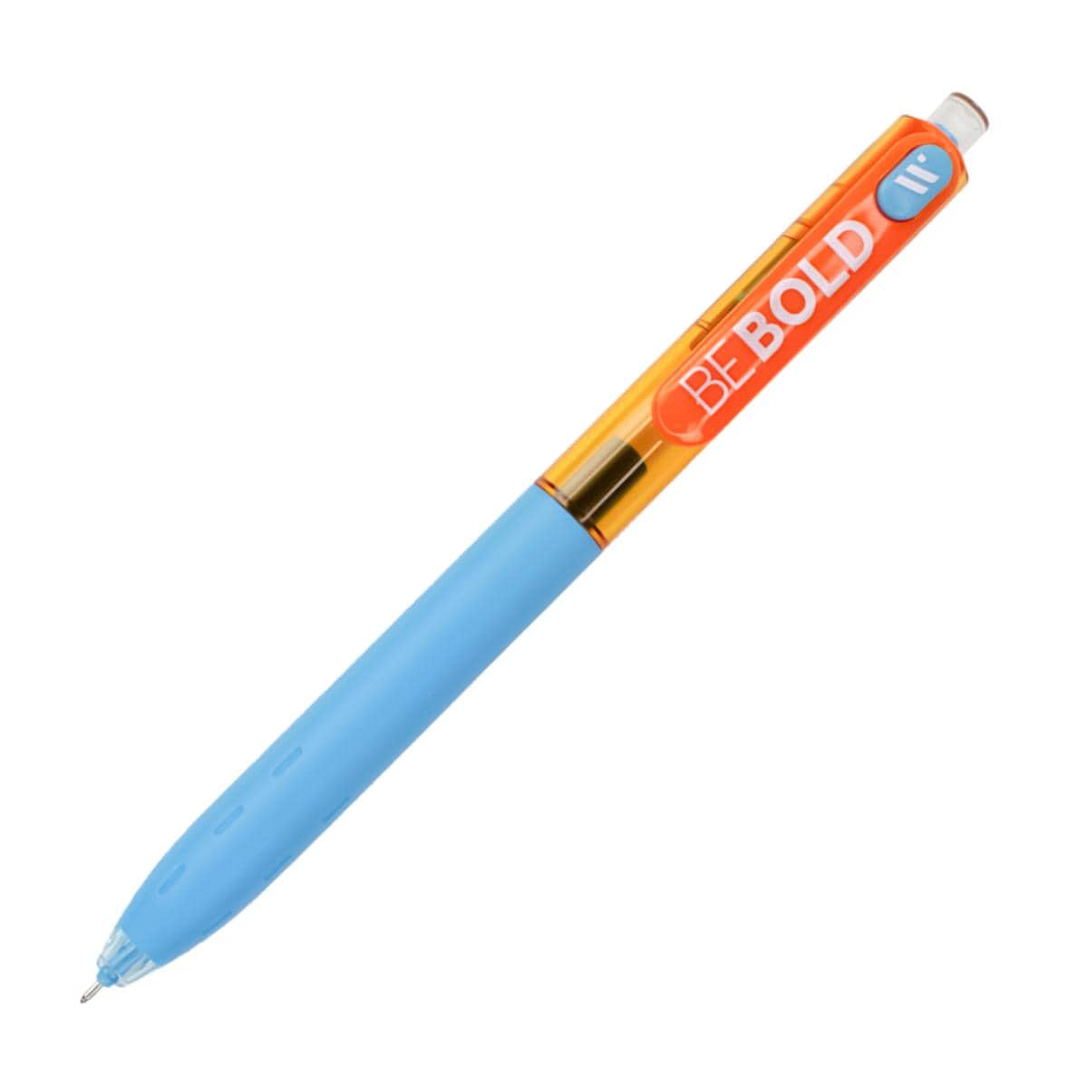 Caneta Newpen BeBold Max Gel - Cores Azul Claro NewPen