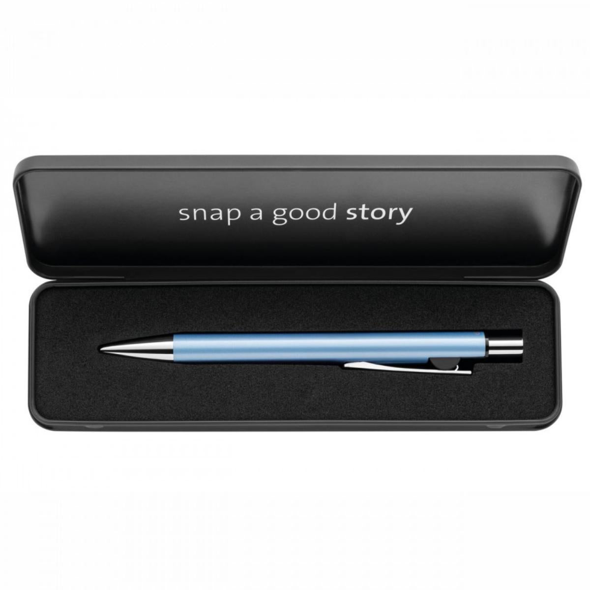 Caneta Pelikan Snap - Esferográfica - Frosted Blue Pelikan