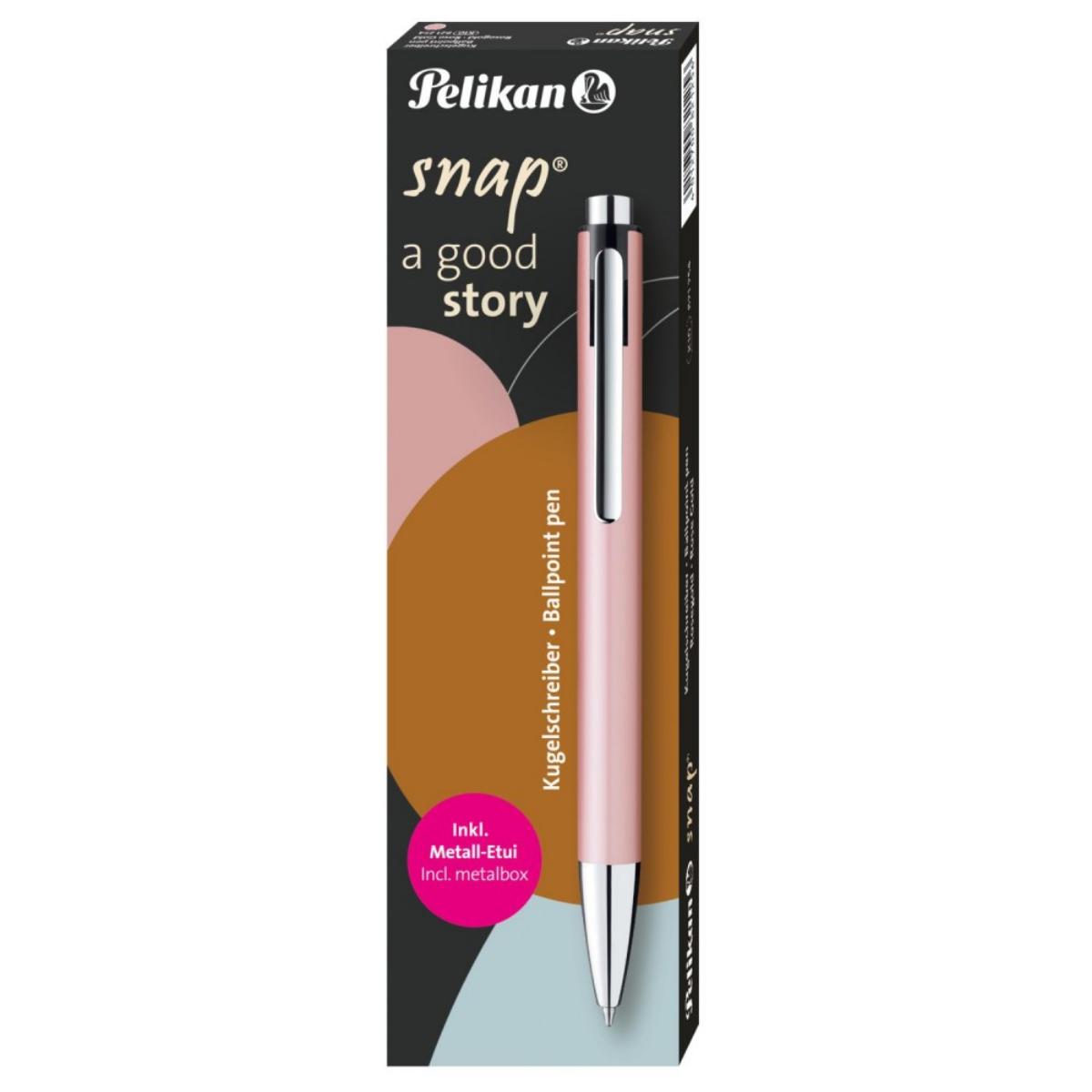 Caneta Pelikan Snap - Esferográfica - Rose Gold Pelikan