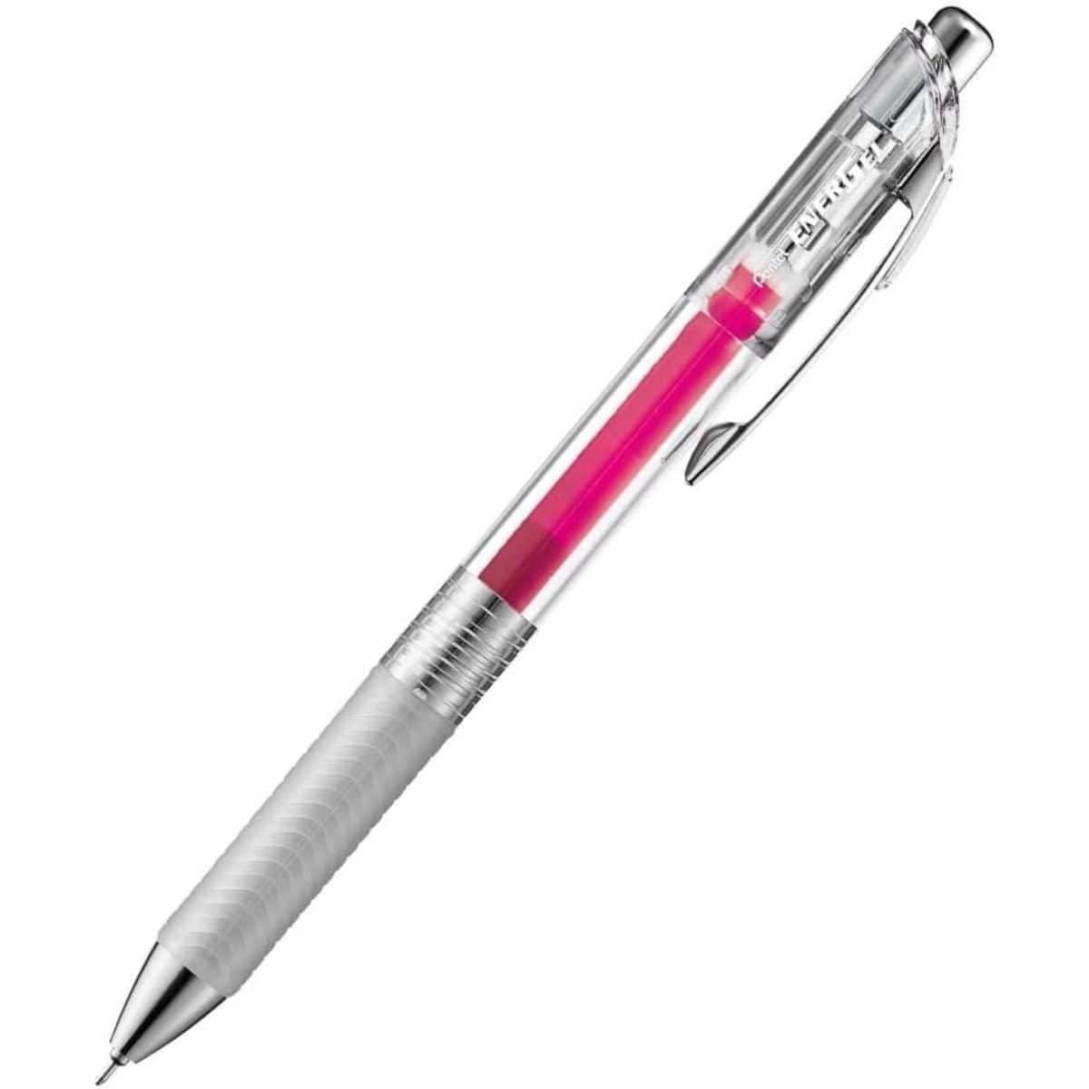 Caneta Pentel Energel Infree 0,7mm - Cores Rosa Pentel