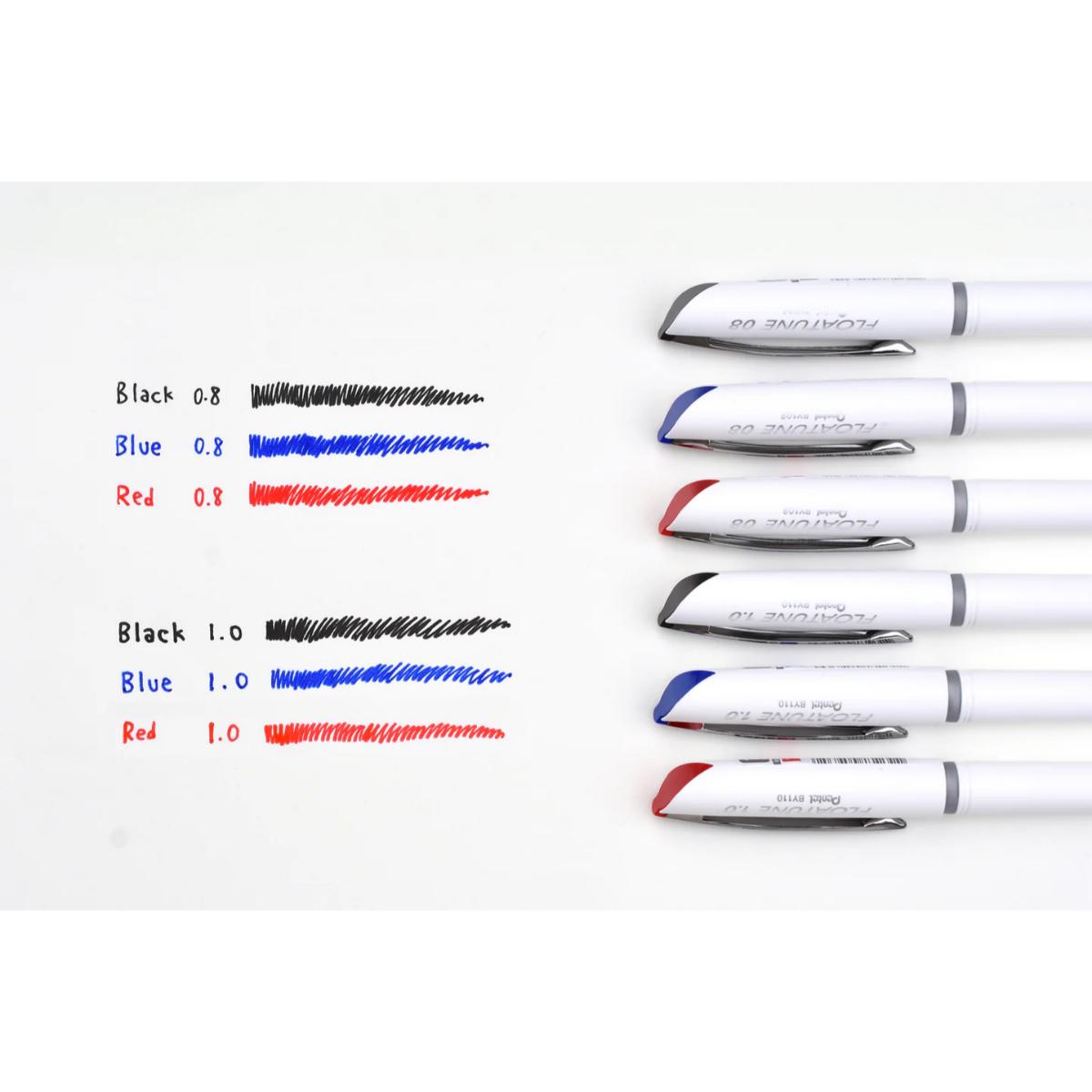 Caneta Pentel Floatune - Esferográfica - Vermelho - 0,8 Pentel