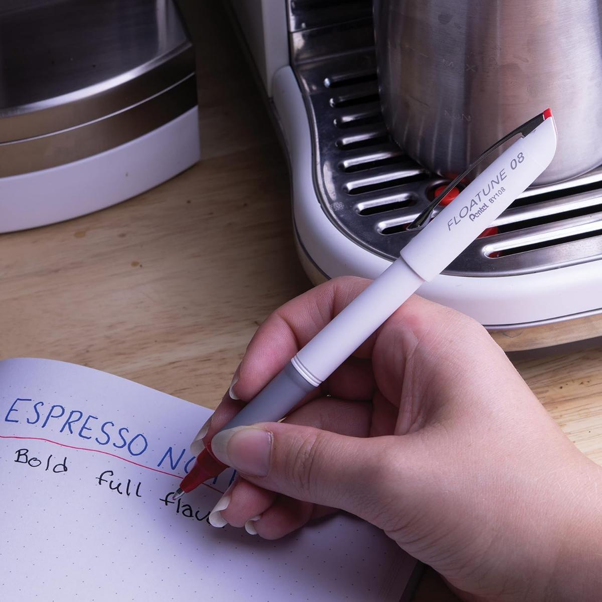 Caneta Pentel Floatune - Esferográfica - Vermelho - 1,0 Pentel