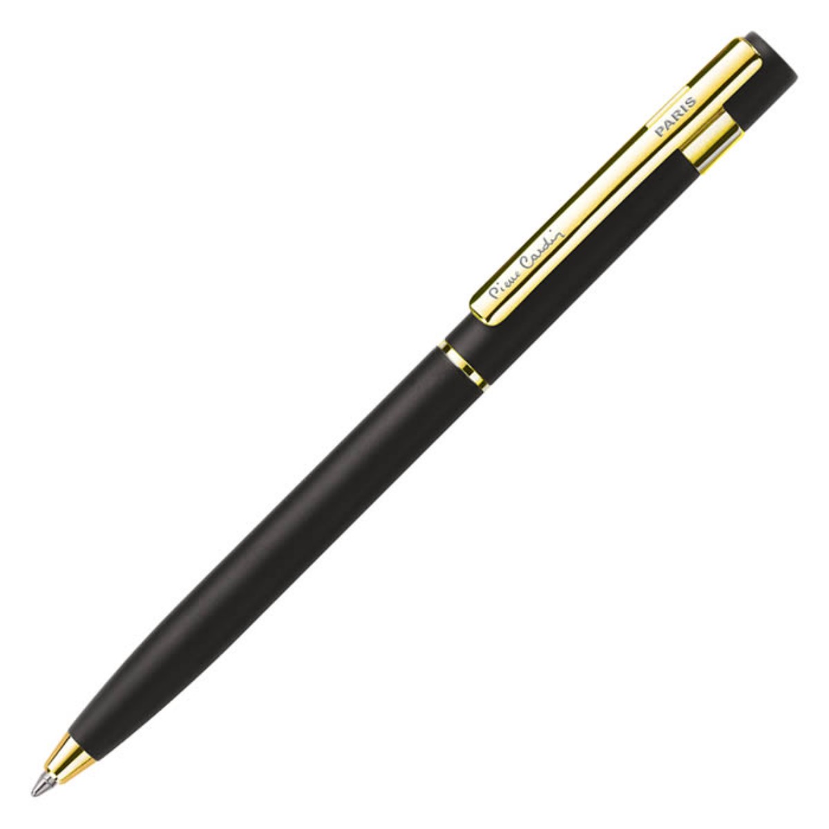 Caneta Pierre Cardin Casablanca - Matt Black & Gold - Esferográfica - F Pierre Cardin