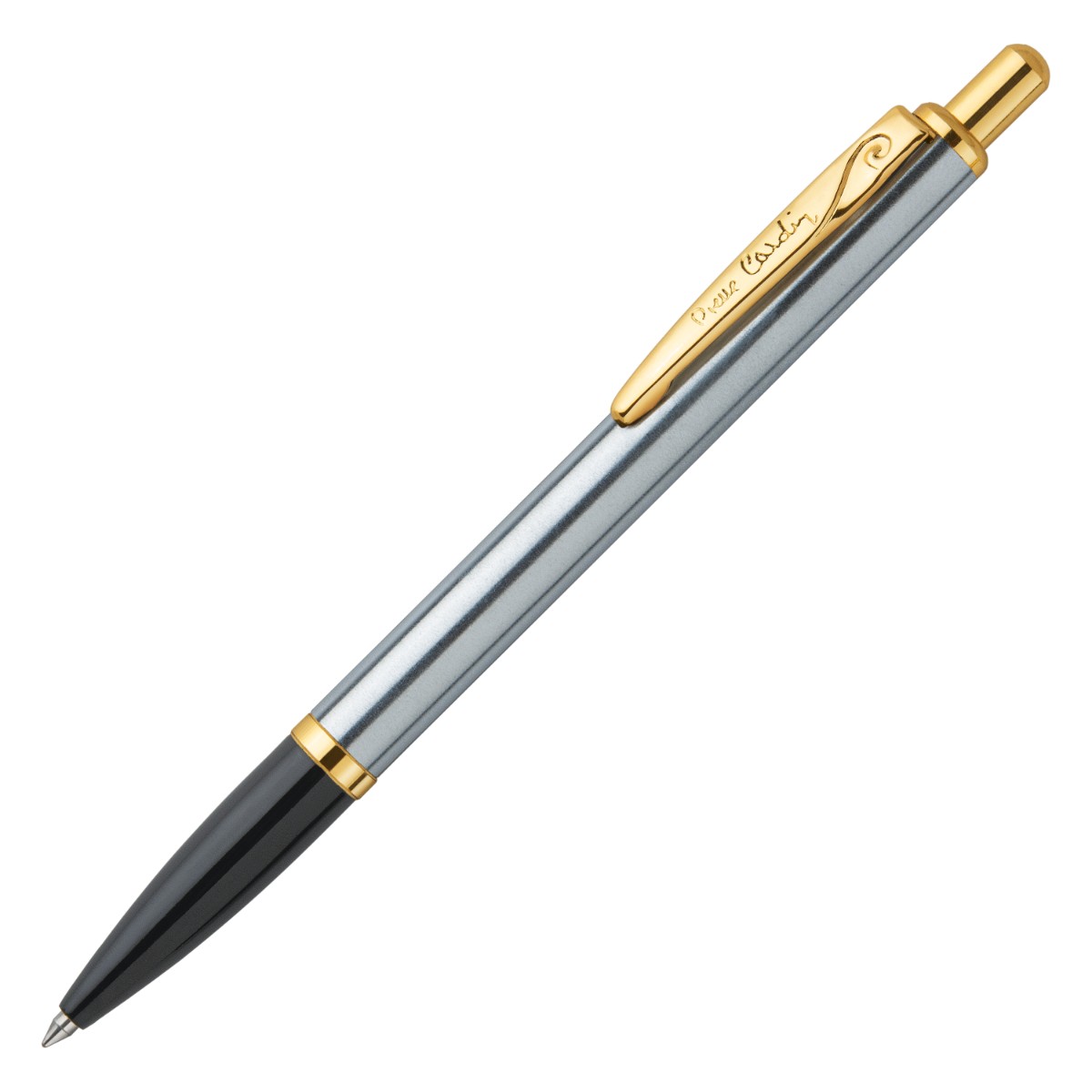 Caneta Pierre Cardin Infinity - Steel & Gold - Esferográfica - F Pierre Cardin