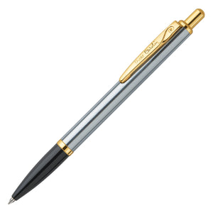Caneta Pierre Cardin Infinity - Steel & Gold - Esferográfica - F