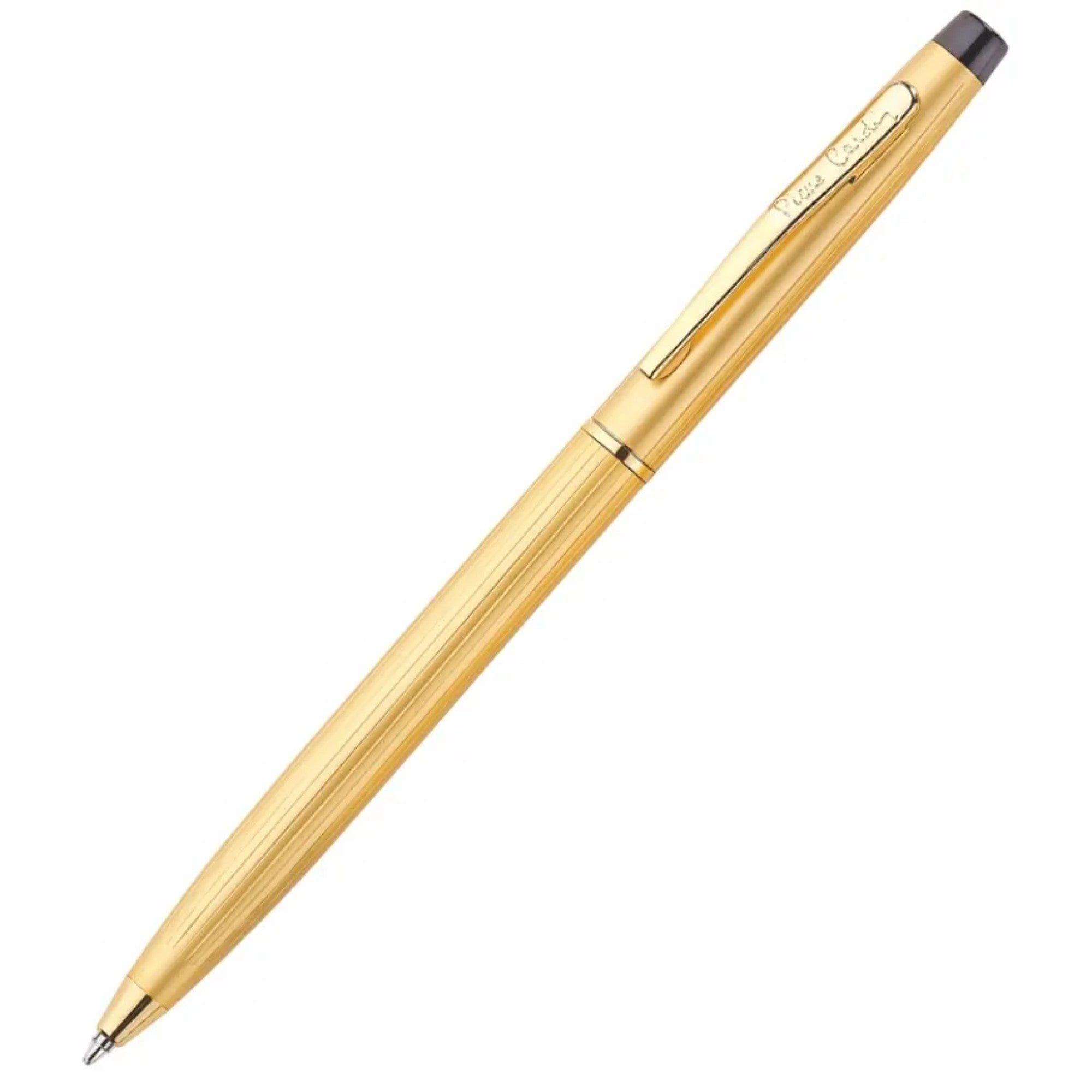 Caneta Pierre Cardin Kriss - Dourado Acetinado - Esferográfica Livraria Skilo