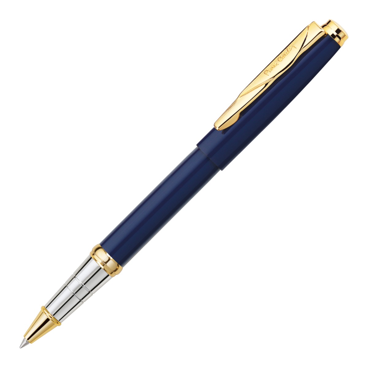 Caneta Pierre Cardin Momento - Azul & Gold - Rollerball - F Pierre Cardin