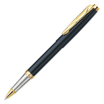 Caneta Pierre Cardin Momento - Black & Gold - Rollerball - F Pierre Cardin