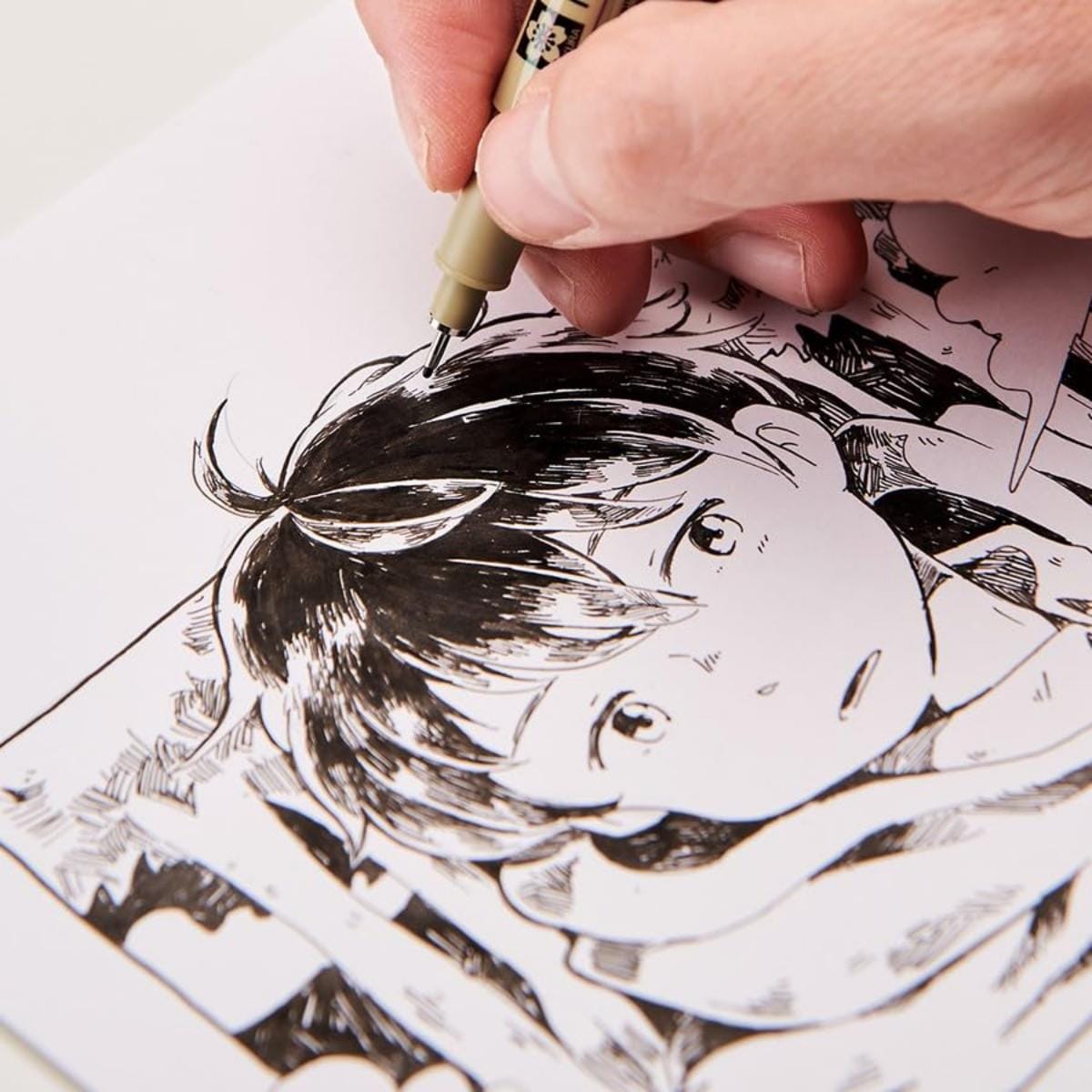 Caneta Pigma Micron 0,1 Azul - Sakura Sakura