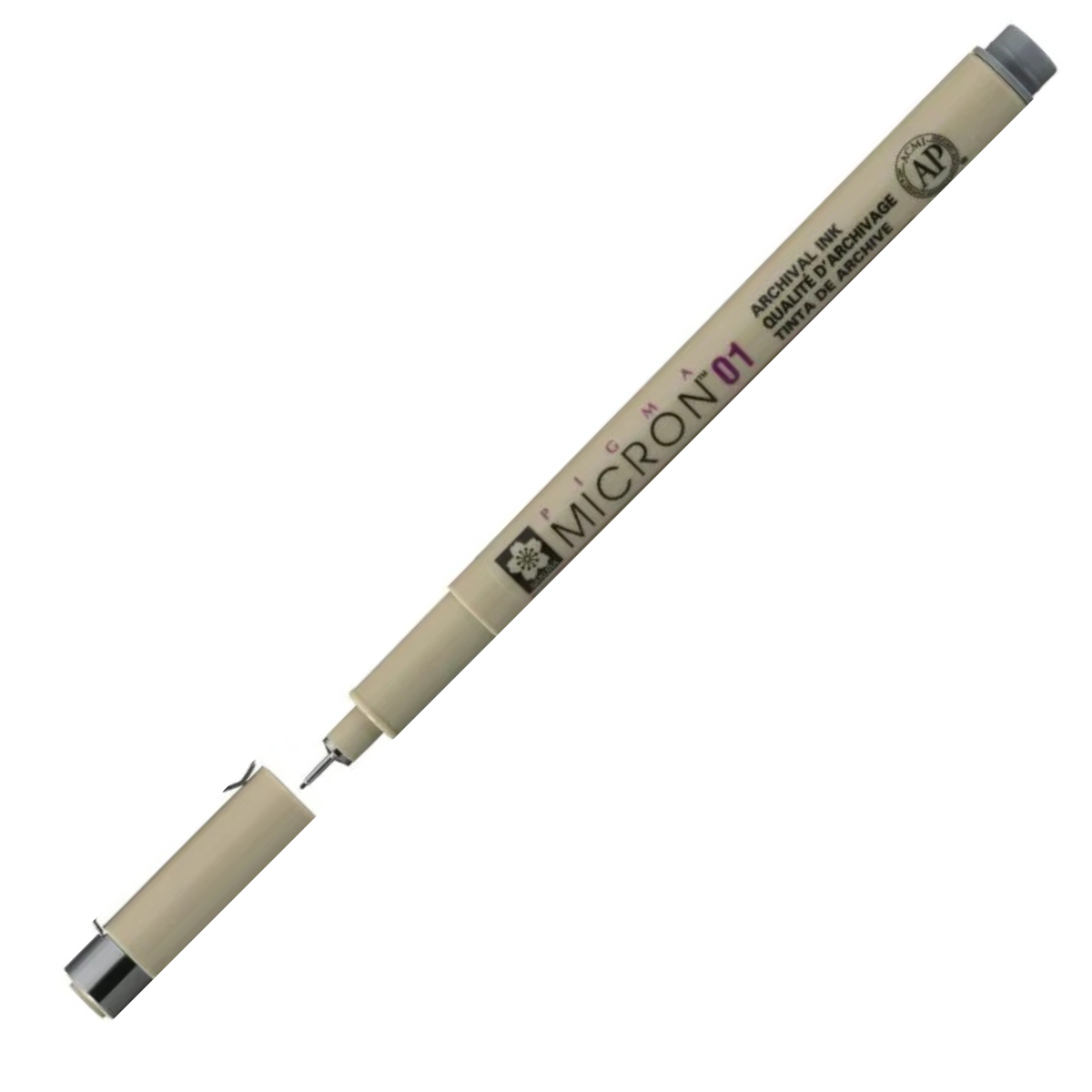 Caneta Pigma Micron 0,1 Cool Grey - Sakura Livraria Skilo