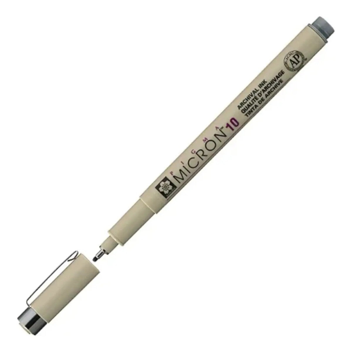 Caneta Pigma Micron 1,0 - Cool Grey - Sakura Livraria Skilo
