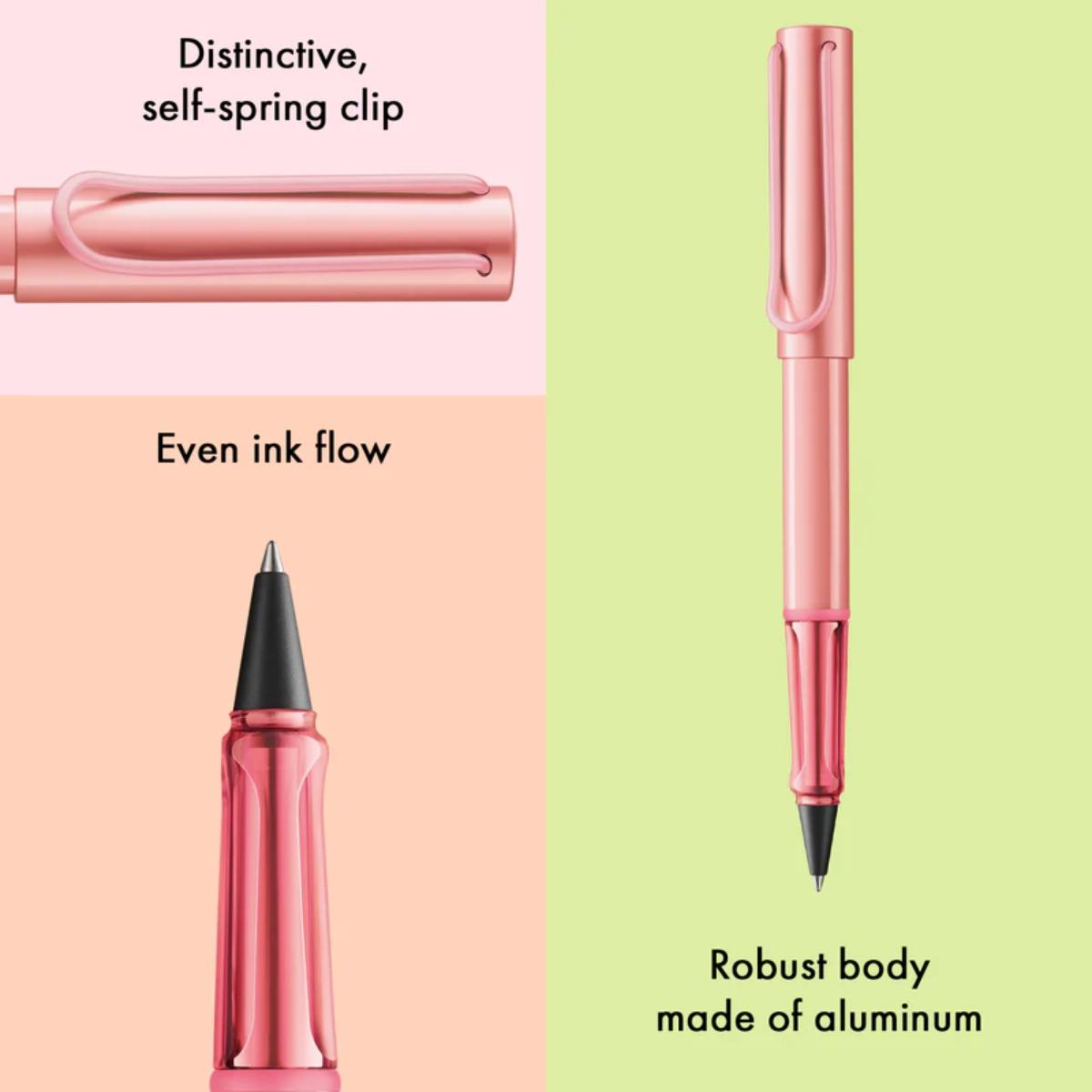 Caneta Rollerball Lamy Al-Star - Flamingo - Edição Especial - M Livraria Skilo Caneta Rollerball