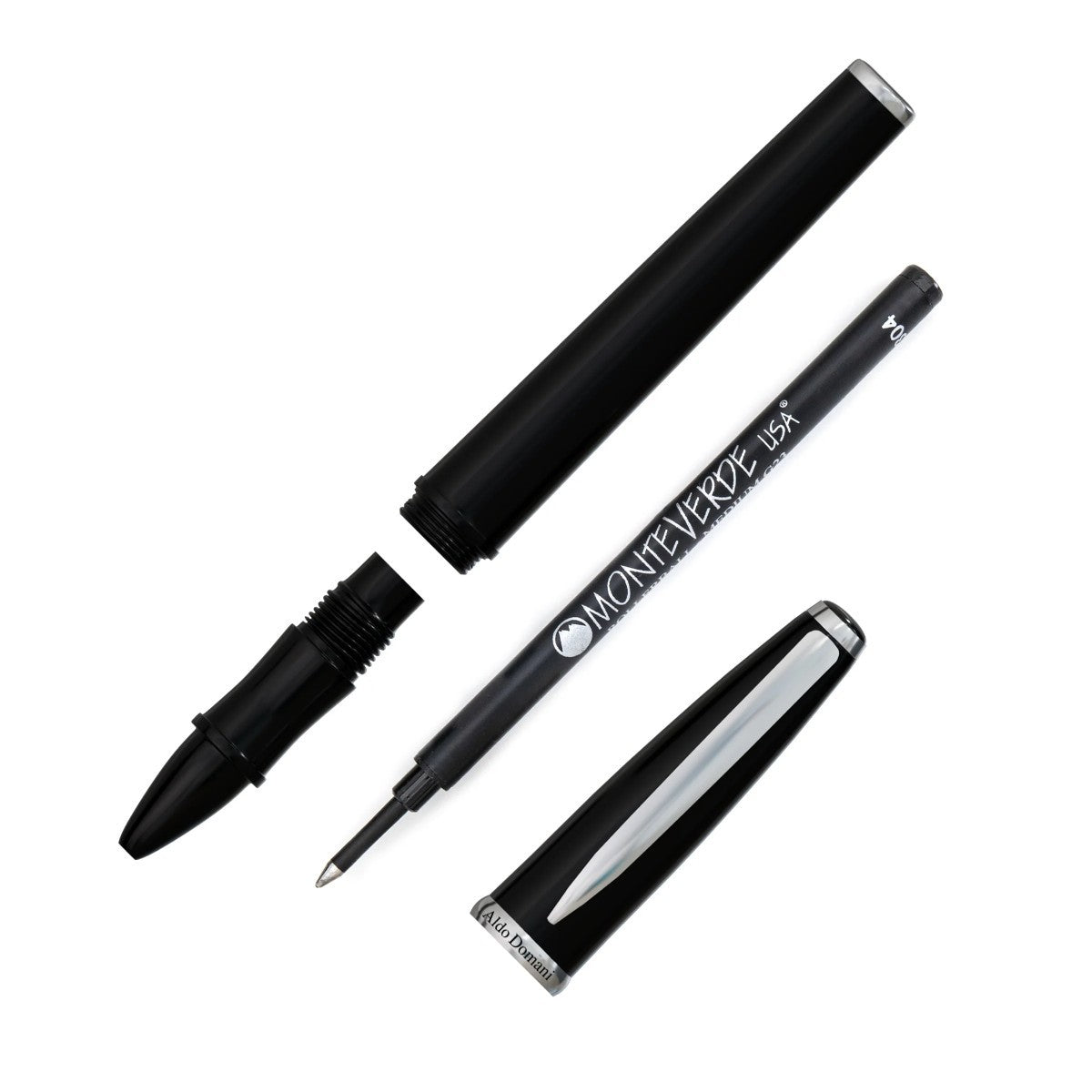 Caneta Rollerball Monteverde Aldo Domani - Black Monteverde