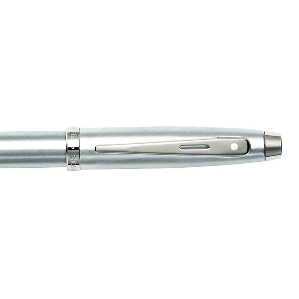 Caneta Sheaffer 100 - Brushed Chrome - Rollerball Sheaffer