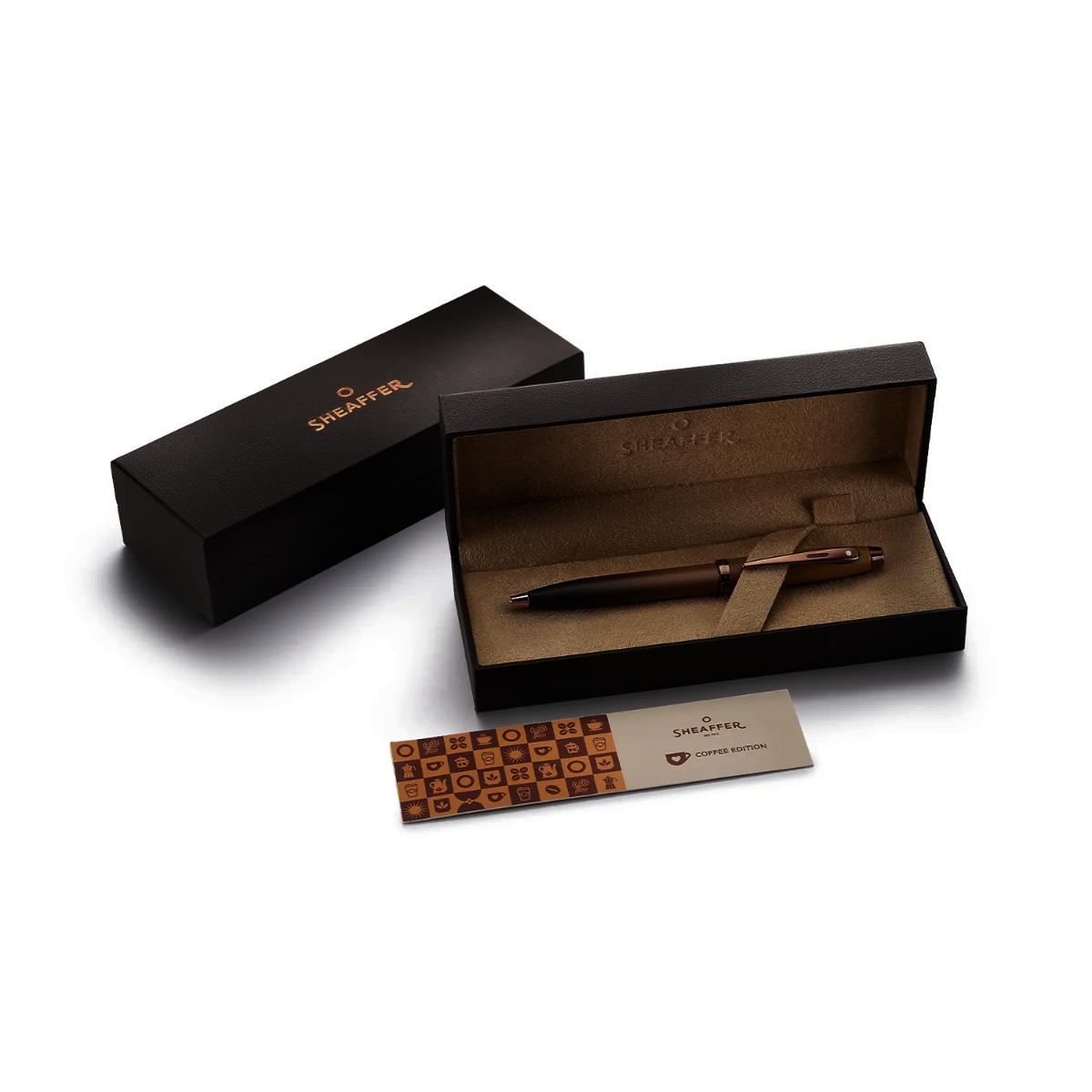 Caneta Sheaffer 100 - Esferográfica - Coffee Edition Livraria Skilo