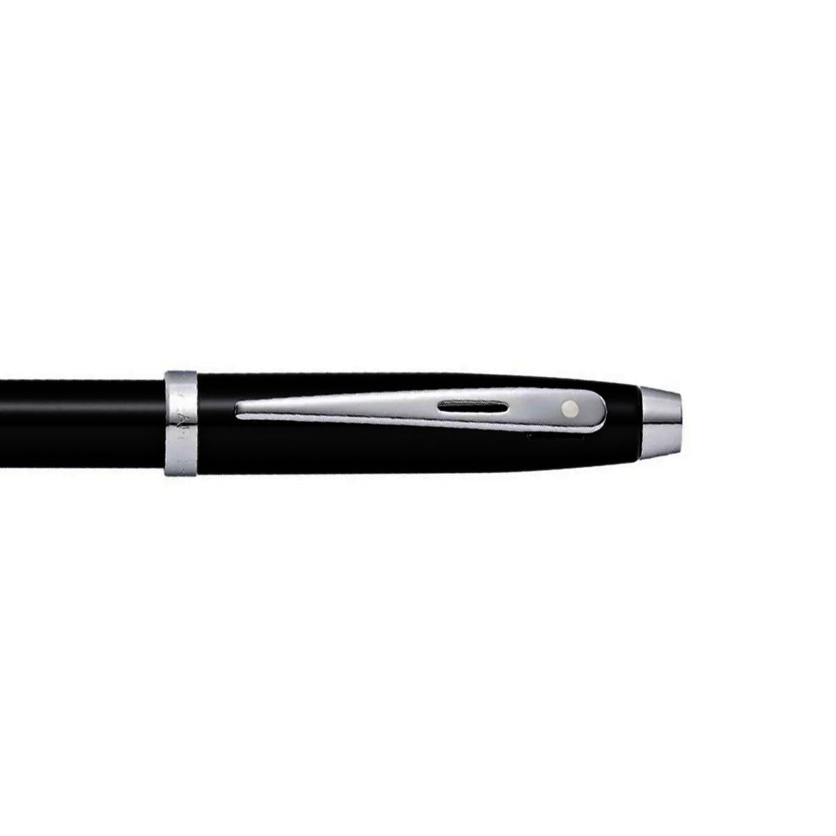 Caneta Sheaffer 100 - Esferográfica Sheaffer - Glossy Black Livraria Skilo