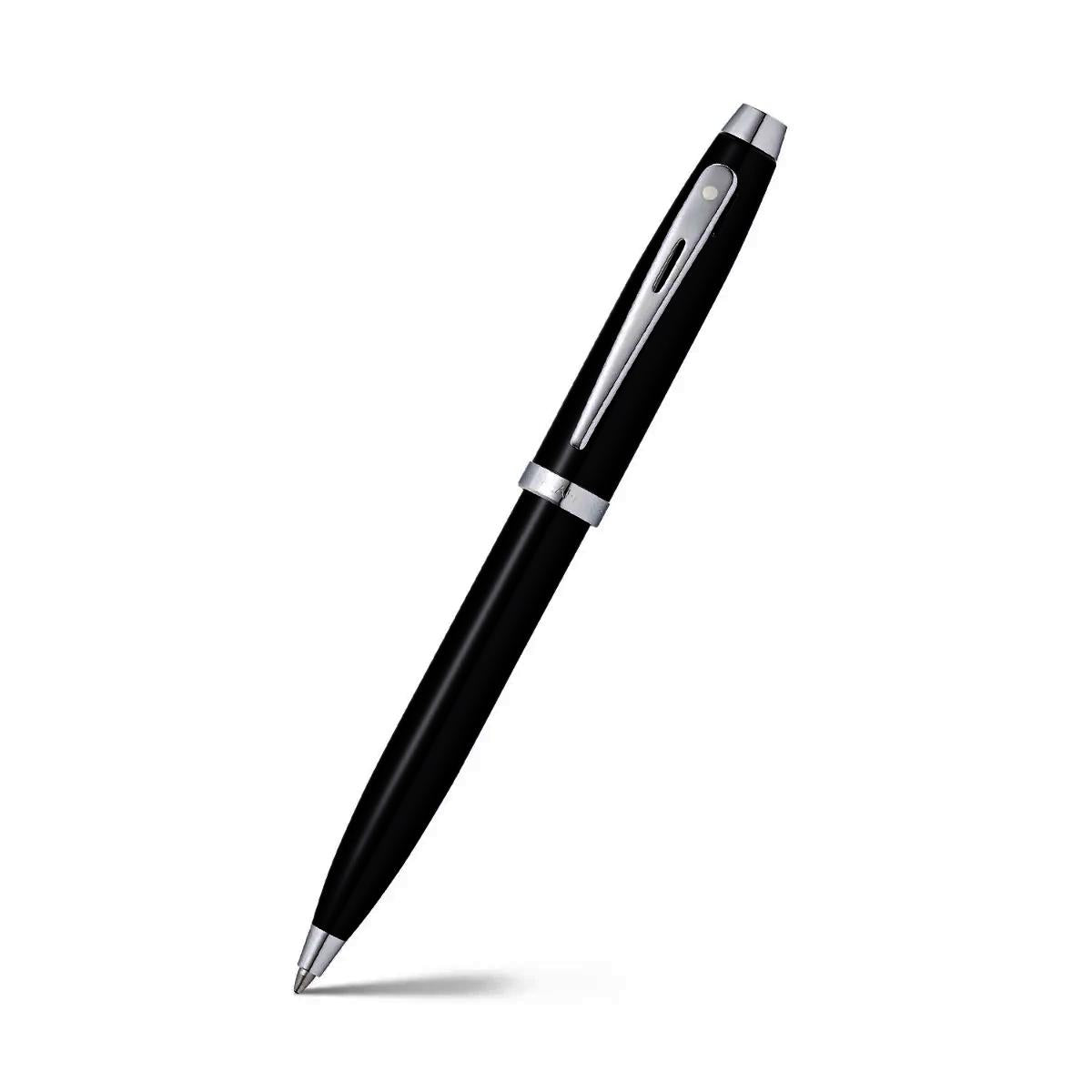 Caneta Sheaffer 100 - Esferográfica Sheaffer - Glossy Black Livraria Skilo