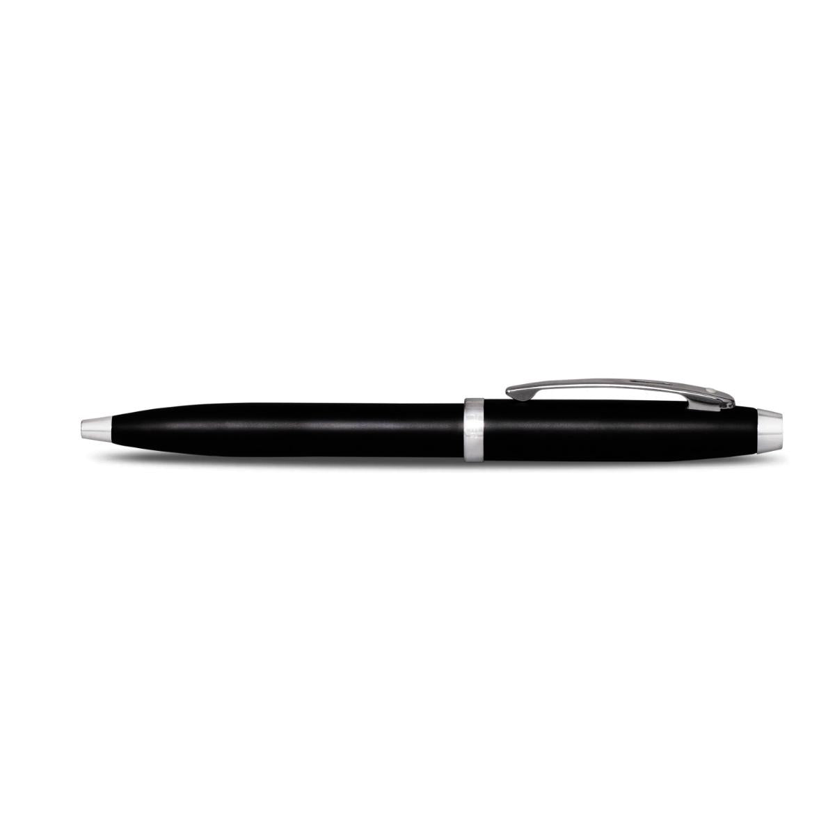 Caneta Sheaffer 100 - Esferográfica Sheaffer - Glossy Black Livraria Skilo