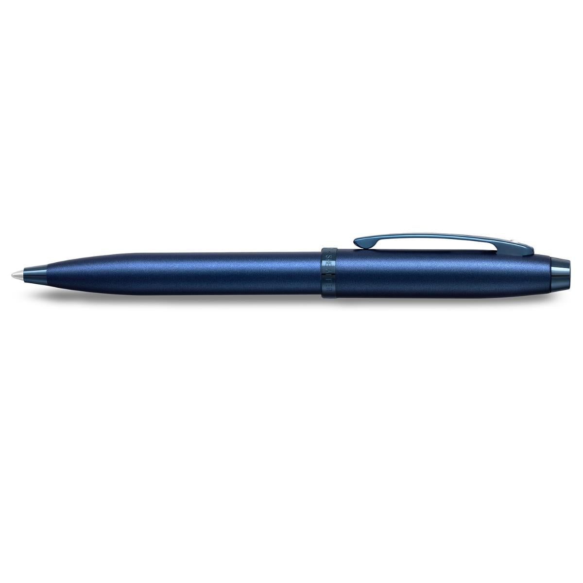 Caneta Sheaffer 100 - Esferográfica Sheaffer - Satin Blue Livraria Skilo