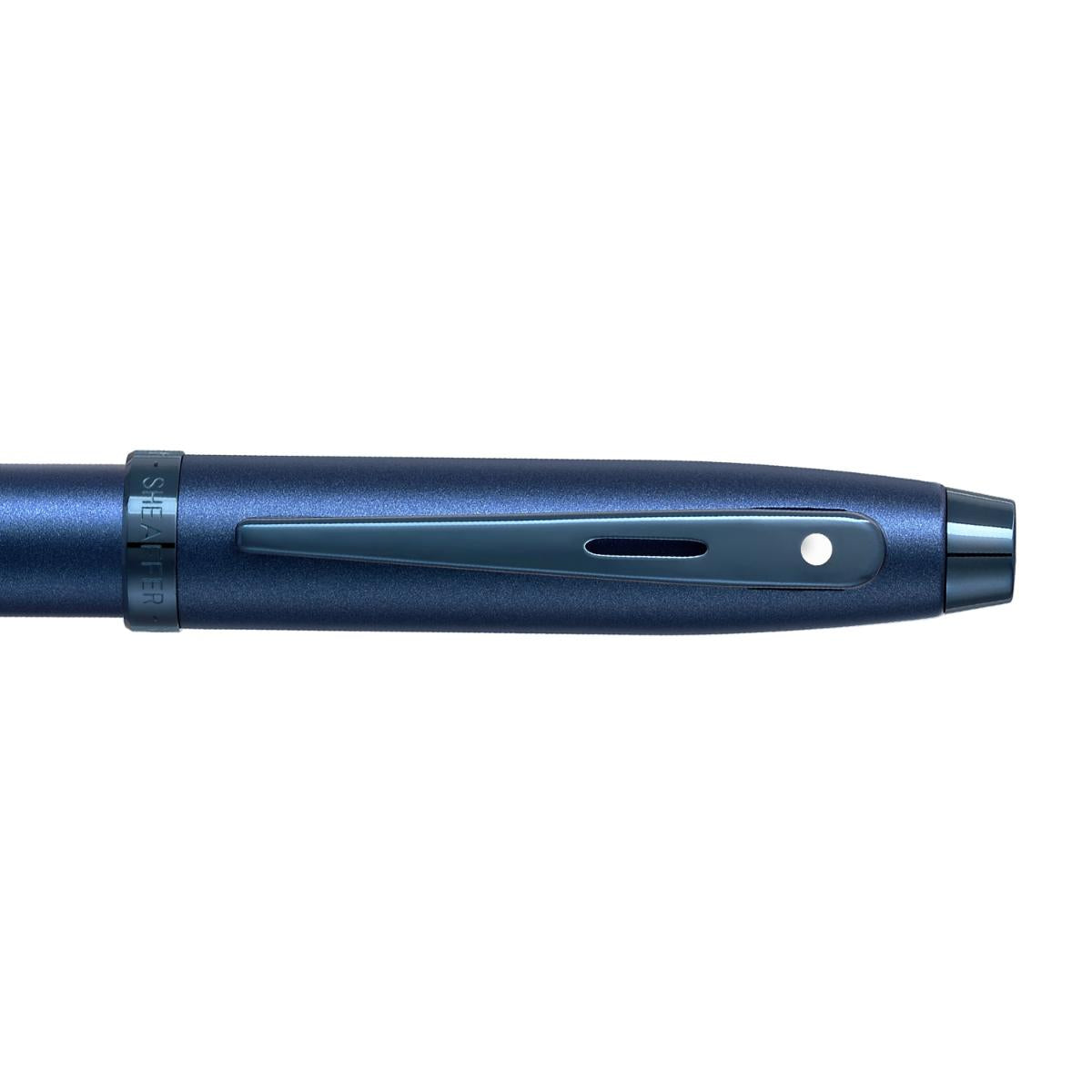 Caneta Sheaffer 100 - Esferográfica Sheaffer - Satin Blue Livraria Skilo