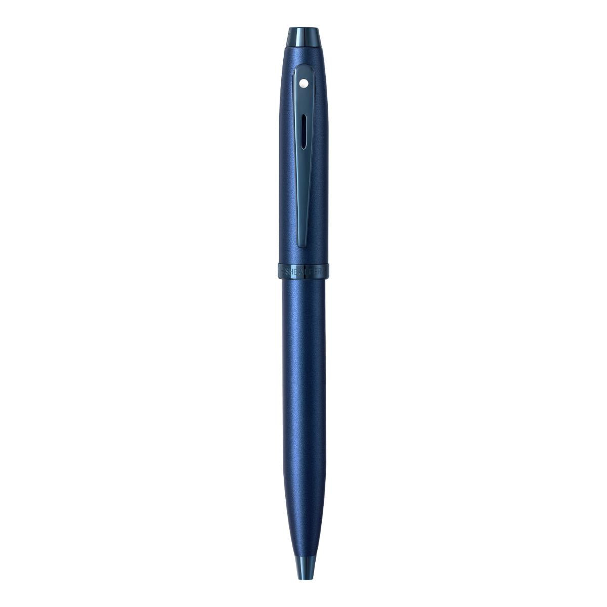 Caneta Sheaffer 100 - Esferográfica Sheaffer - Satin Blue Livraria Skilo