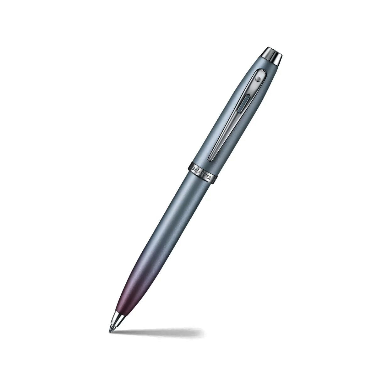 Caneta Sheaffer 100 Expressions - Esferográfica - Degradê Azul e Rosa Perolado Livraria Skilo