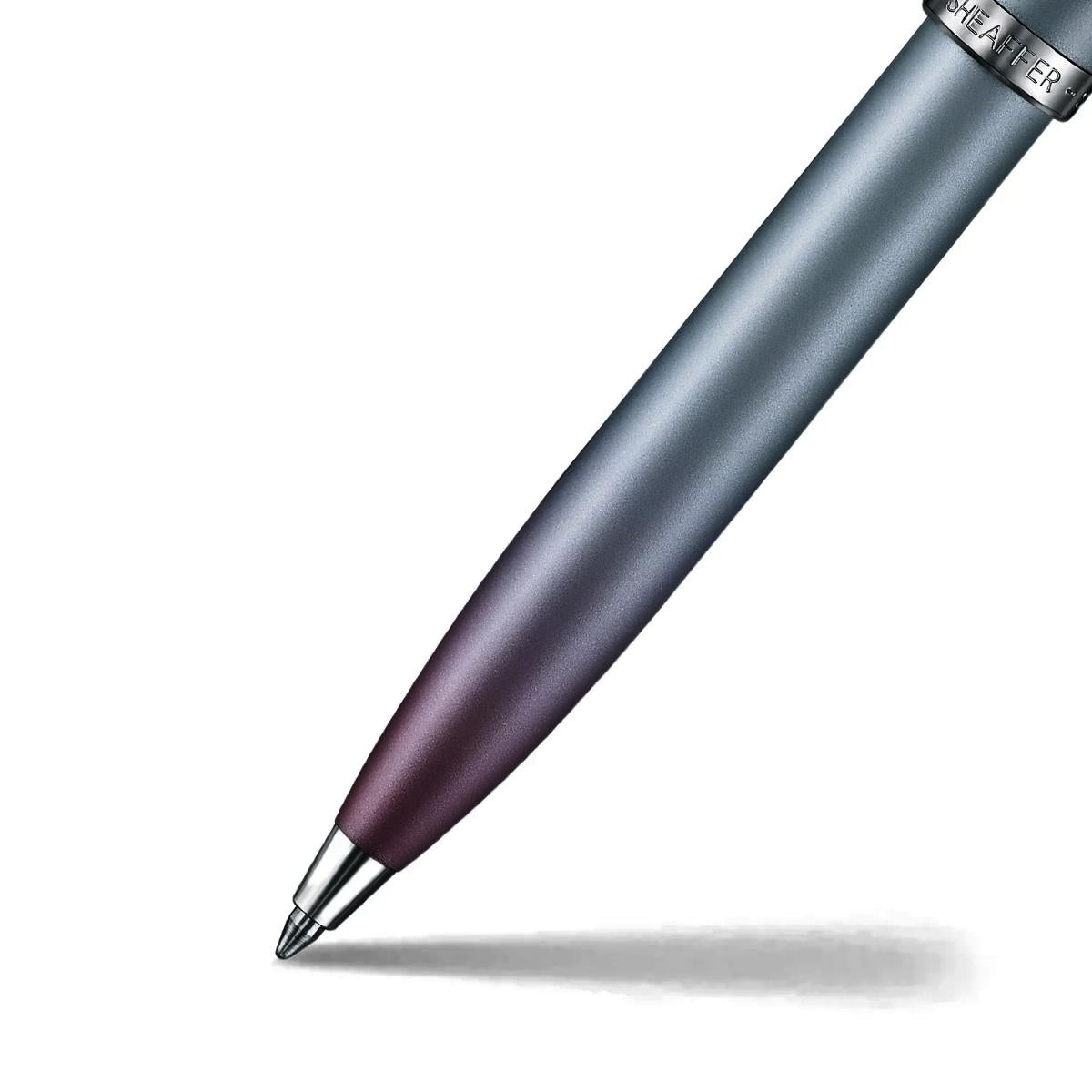 Caneta Sheaffer 100 Expressions - Esferográfica - Degradê Azul e Rosa Perolado Livraria Skilo