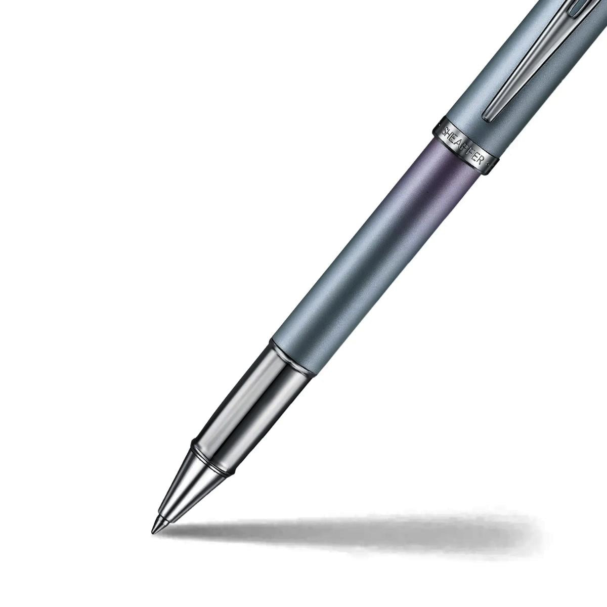 Caneta Sheaffer 100 Expressions - Rollerball - Degradê Azul e Rosa Perolado Livraria Skilo