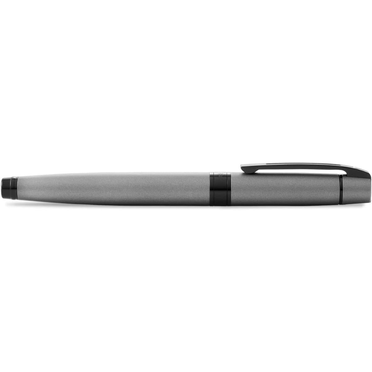 Caneta Sheaffer 300 - Tinteiro Sheaffer - Matte Gray Livraria Skilo
