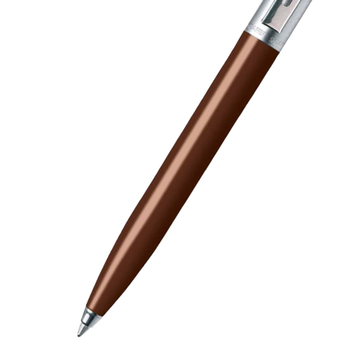 Caneta Sheaffer Sentinel - Coffee Brown and Chrome - Esferografica Sheaffer